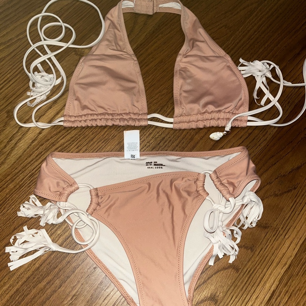 Aerie Peach Bikini Set
